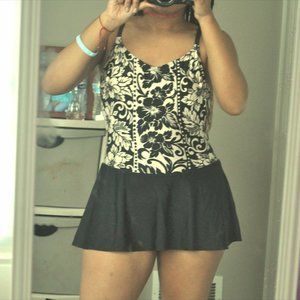 Vintage paisley One Piece Swimsuit